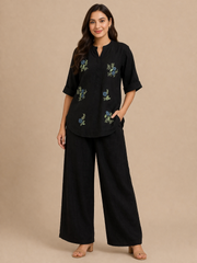 Embroidered Casual Co-Ord Set for Women