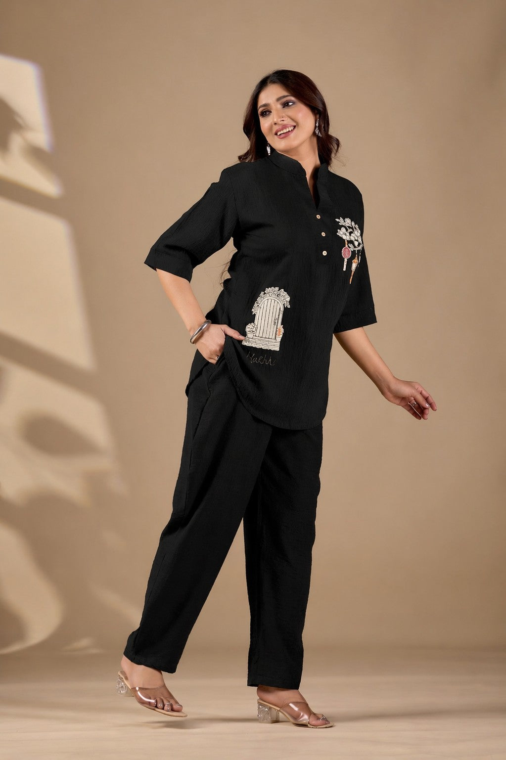 Elegant Embroidered Co-Ord Set for Women