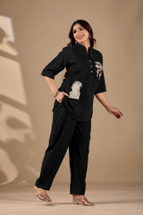 Elegant Embroidered Co-Ord Set for Women