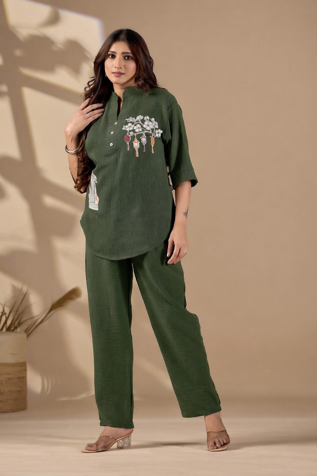 Elegant Embroidered Co-Ord Set for Women