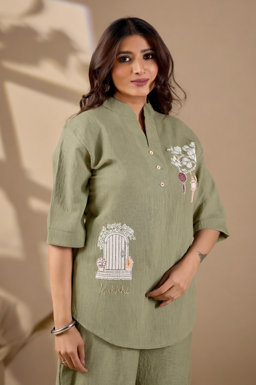 Elegant Embroidered Co-Ord Set for Women